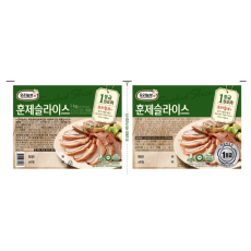 오리늘보 훈제 슬라이스 500g x 2