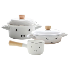 에지리 미피 시리즈 법랑 냄비 3종 세트