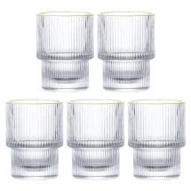 아틱앤베이스 골드림 글라스 5P