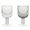 쓰임 해피아워 더블월 글라스 고블렛 세트 2P