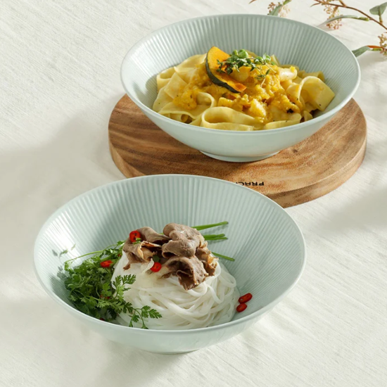 윤도자기 와이드 누들볼 세트 2P