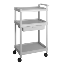 대경 병원 간호 트롤리 수납 3단 선반 서랍형 식당카트 의료카트 302B