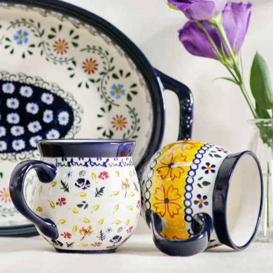 메종오브제 프라카 항아리 머그 4P