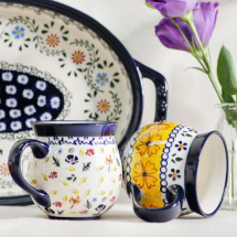 메종오브제 프라카 항아리 머그 4P