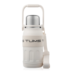 텀스 핸들 스트랩 텀블러 830ml 1P - 크림화이트