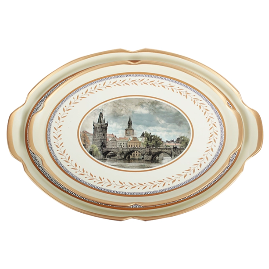 레벤호프 웨이브타원 쟁반 2P 세트