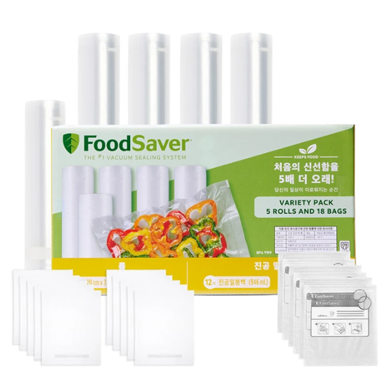 푸드세이버 진공 포장롤 세트