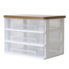 아이리스 와이드형 탁상용 정리함