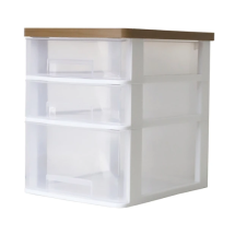 아이리스 슬림형 탁상용 정리함