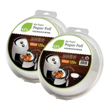 이지엔 에어프라이어 종이호일 120매 x 2 (중형)