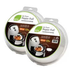 이지엔 에어프라이어 종이호일 120매 x 2 (중형)